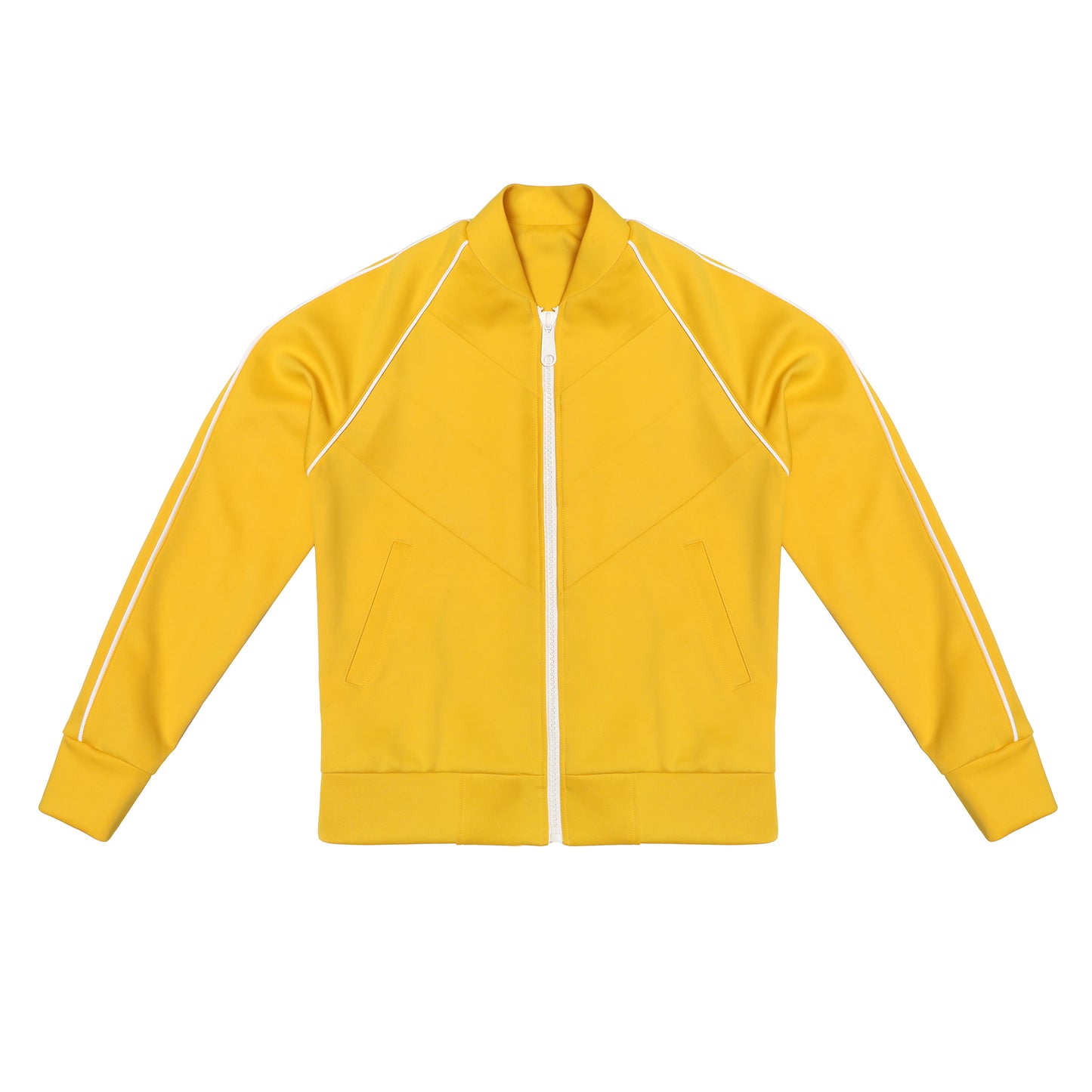 Sun Yellow Chevron Trackjacket